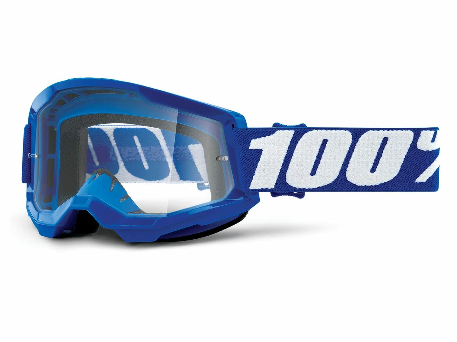 100% Strata 2 Goggle - Lentille Claire - Bleu 3 100% Strata 2 Goggle - Lentille Claire - Bleu