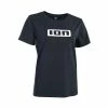ION Tee Logo Femme Manches Courtes - Noir -Lunettes boutique en ligne Tee Logo Women Open Black