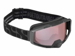 IXS Trigger Goggle Mirror (Low Profile) - Noir/Mirror Soft Pink