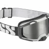 IXS Trigger Goggle Mirror (Low Profile) - Blanc -Lunettes boutique en ligne TriggerGoggleMirror LowProfile white 1