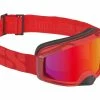 IXS Trigger Goggle Mirror - Rouge Racing -Lunettes boutique en ligne TriggerGoggleMirror RacingRed 1