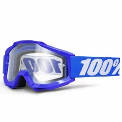 100% Lunettes De Protection Accuri MX - Reflex Blue - Clear