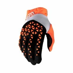100% Gants Airmatic - Orange/Noir