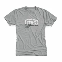 100% T-shirt Assent Tech - Gris
