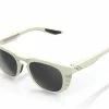 100% Lunettes De Soleil Slent - Smoke Lens - White -Lunettes boutique en ligne hu gla 0200 slent polished haze smoke 61035 391 57 ID 28837