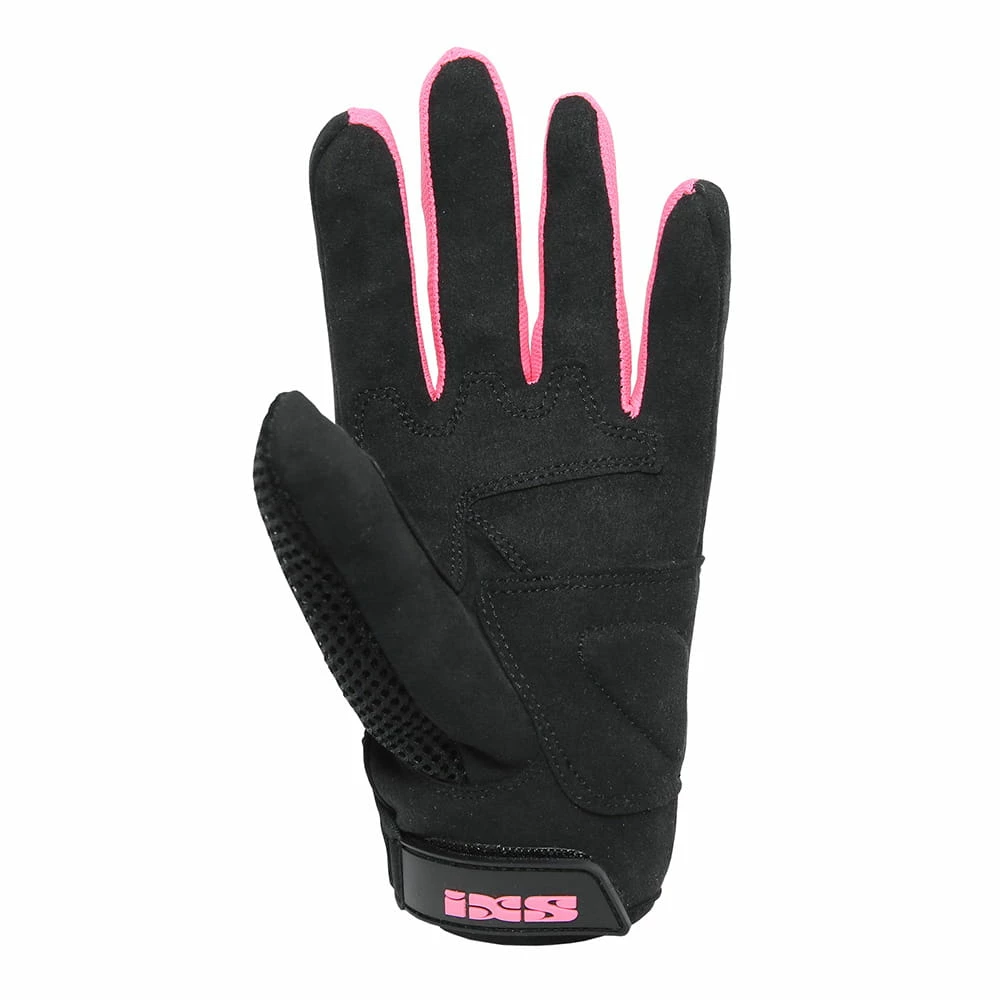 IXS Gants De Moto Samur Evo Lady - Noir-rose 4 IXS Gants De Moto Samur Evo Lady - Noir-rose – Image 2