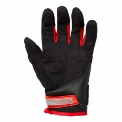 IXS Gant Tour LT Montevideo Air Black Grey Red -Lunettes boutique en ligne iXSTourLTHandschuhMontevideoAirblackgreyred 2