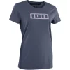 ION Bike Tee Logo SS DR Women - Dark Lavender -Lunettes boutique en ligne ion girls mtb jersey kurzarm girls mtb jersey short sleeve logo dr 1