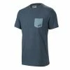 IXS Tee-shirt Classique "Marine" - Bleu -Lunettes boutique en ligne ixs classic marine tee 01