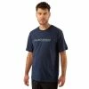 PLATZANGST Logo T-shirt Bleu
