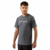 PLATZANGST Logo T-Shirt Gris
