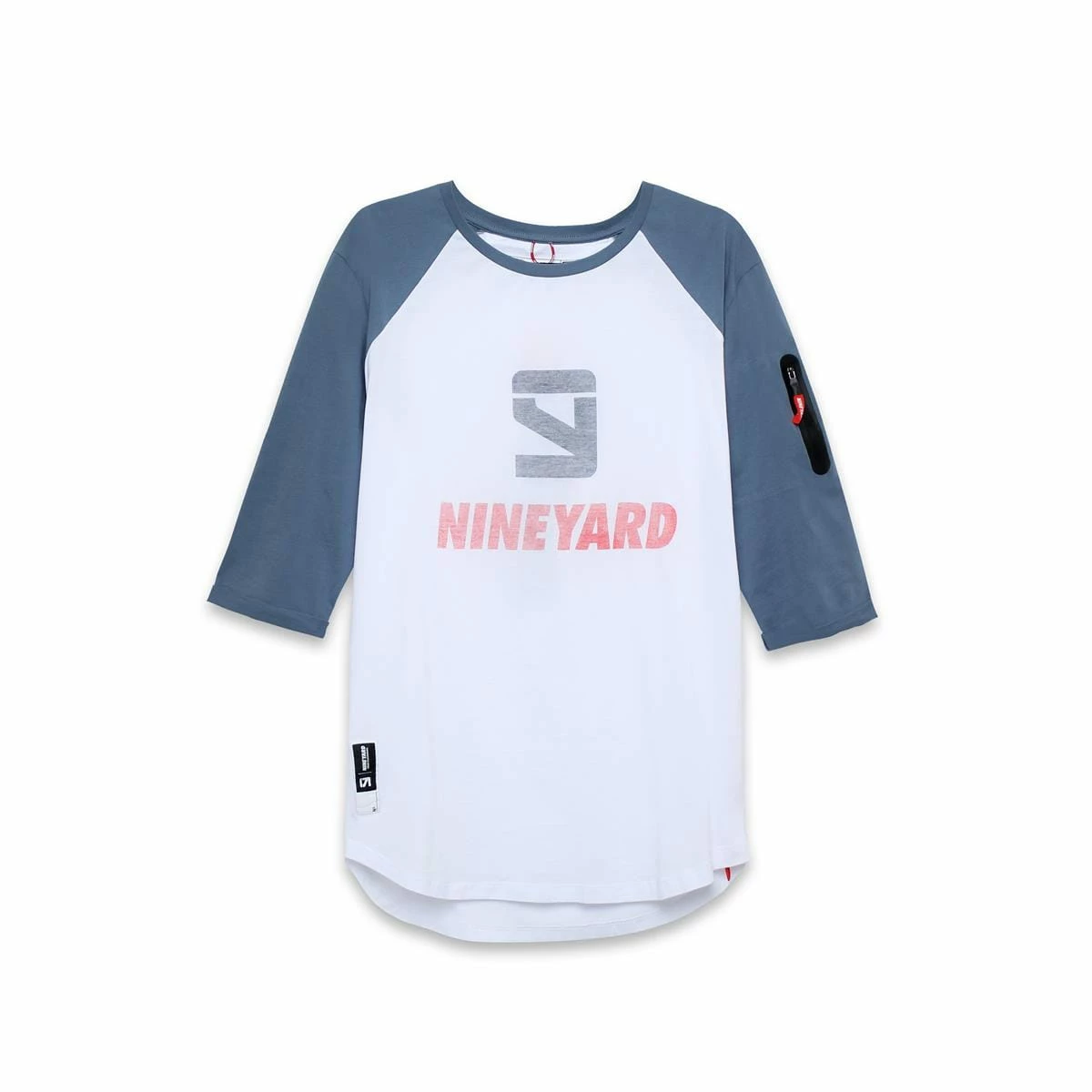 Nineyard RED. Baseball Longsleeve - Blanc/Black 3 Nineyard RED. Baseball Longsleeve - Blanc/Black