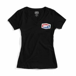 100% T-shirt Officiel Pour Femmes - Noir