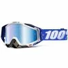 100% Lunettes De Protection Racecraft Premium MX - Bleu Cobalt - Miroir -Lunettes boutique en ligne racecraft premium mx goggle cobalt blue 145426