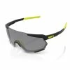100% Lunettes De Sport Racetrap - Lentille Smoke - Noir -Lunettes boutique en ligne racetrap