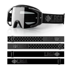 LOOSE RIDERS Lunettes De Protection Race Slate - Noir/Gris