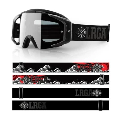 LOOSE RIDERS Goggle Race Rinsing Sun - Noir/Multi