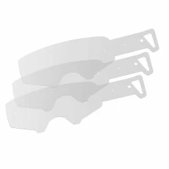 LEATT Velocity Tear-Off Standard, Paquet De 20 - Transparent