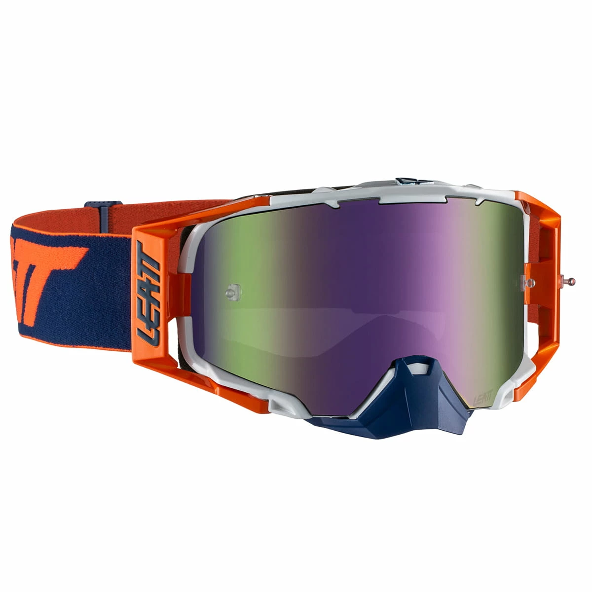 LEATT Lunettes De Protection Velocity 6.5 Iriz Anti Fog Mirror Lens - Orange 4 LEATT Lunettes De Protection Velocity 6.5 Iriz Anti Fog Mirror Lens - Orange – Image 2