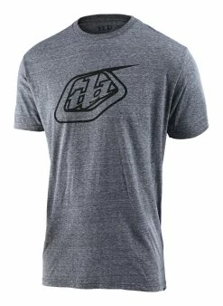 TLD - Troy Lee Designs T-shirt Vintage Avec Logo - Gris